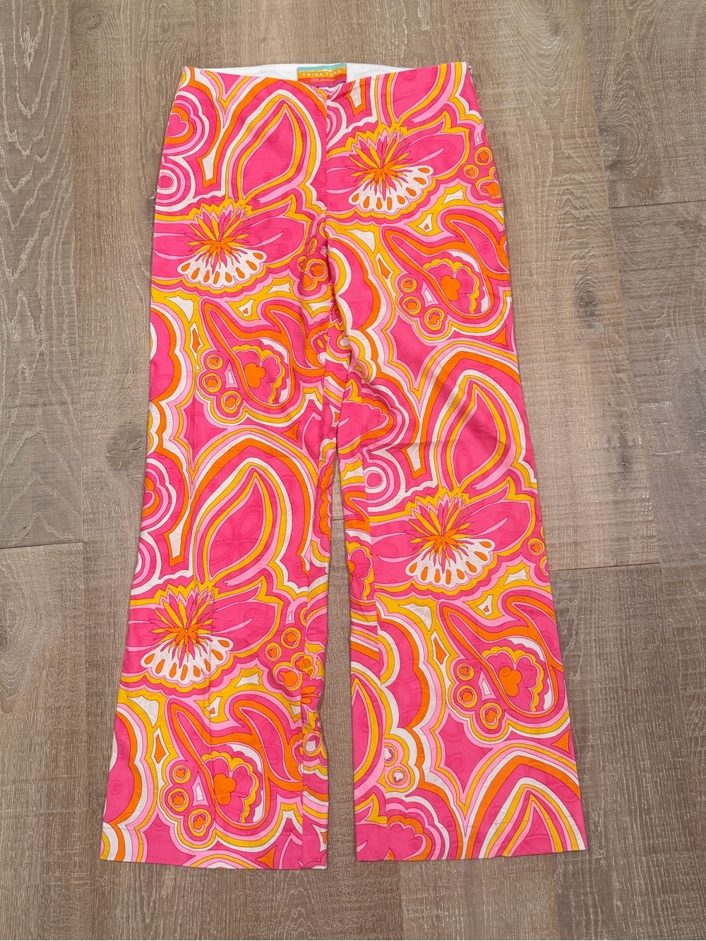 Trina Turk Multicolor Wide Leg Pant